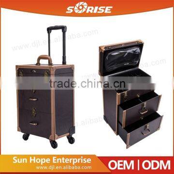 2016 New Products Pink Pvc/Pu Cosmetic Nail Case photo-2