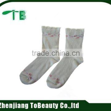 cheap plain white socks