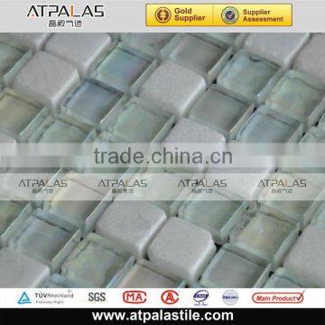 Mosaic Manufacturer bathroom glass stone tile wall EDGS018