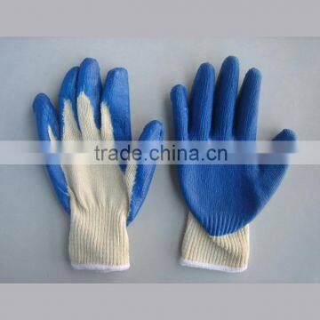 latex coated labor glove knit liner