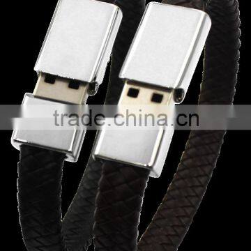 2.0 USB wide wrist strap flash disk for gift