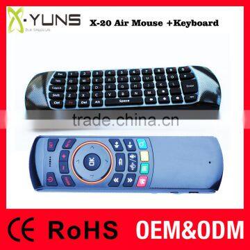 2.4G wifi remote control + Keyboard Somatic Games