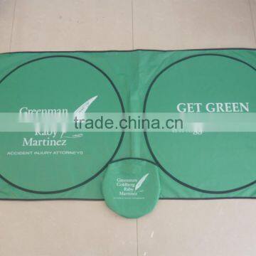 Hot Sales Car Front Window Sunshade/nylon/tyvek Customized Printing Logo Sunshade photo-3