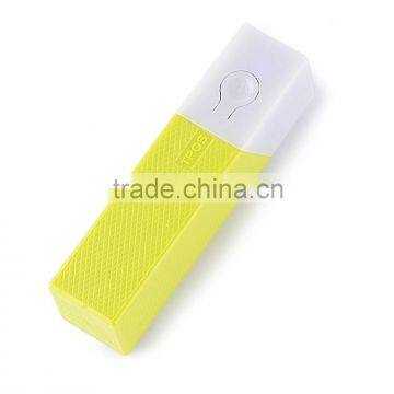 TPOS Lipstick power bank mini battery pack smart slim mobile charger with 2000mah for mobiles,MP3,MP4,electron