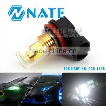 2014 Hotsaling yellow cob fog light hb3 hb4 9005 9006 H11 COB-LENS