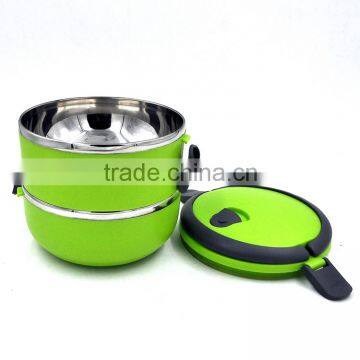 2016 Top Qualitiy Portable Lunch Metal Plastic Box Food Container With Lock photo-6