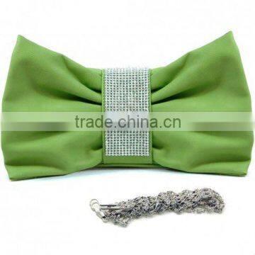 Promotional fashionable bow clutch handbags/Evening bag