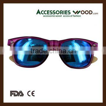 Colorful style custom logo skateboard sunglasses made in china