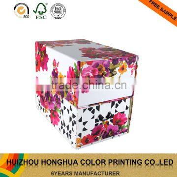 Luxury decoration cardboard drawer packaging gift box