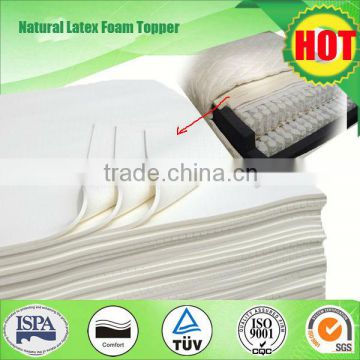 7 Zones Horse Hair Filter Mat Latex Topper