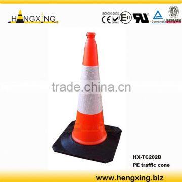 TC202B Plastic traffic cone 70cm high