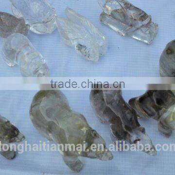 Wholesale Beautiful Quartz Crystal Samll Size Bear