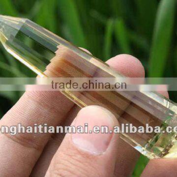 High Quaility Natural Clear Topaz Vogel Crystal Healling