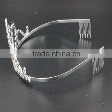 Wholesale Small Princess Crown Hairband Wedding Bridal Tiaras and Crowns photo-3