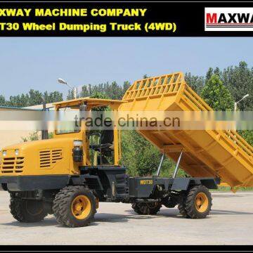 Customized Hydraulic Steel Track Dumping Truck , Crawler Trailer , Crawler Cart , CE / ISO / SGS , Model: CDT30 photo-4