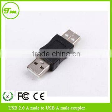 NEW USB 2.0 A MALE TO A MALE M-M Coupler ADAPTER CONNECTOR