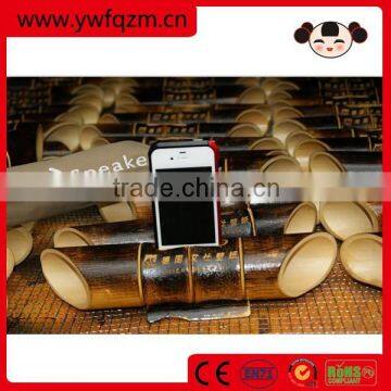 chinese portable mobile phone bamboo speaker