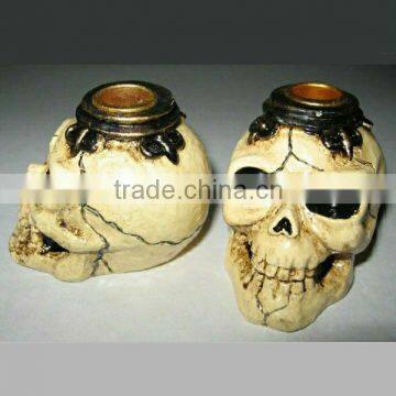 resin skulls carving