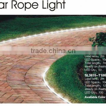 Solar rope light