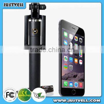 Colorful Wireless Monopod Bluetooth Selfie Stick /wireless Selfie Stick /foldable Selfie Stick