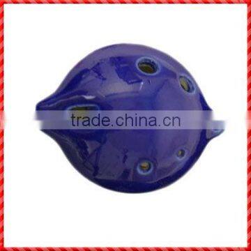 Colorful specialized ceramic handmade ocarina