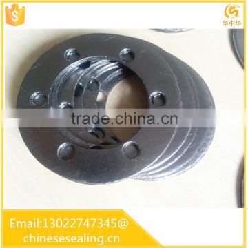 Expanded graphite gasket stainless steel reinforced graphite gasket made in China Reinforce graphite flange gasket