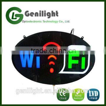 High Quality indoor Led free wifi Open Sign New WIFI LED Board