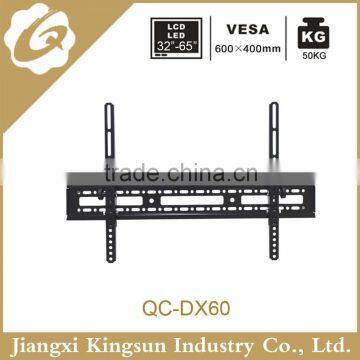 Economical adjustable led tv wall mount 15 degree tilt tv bracket black mount 32 to 65 inc tvs