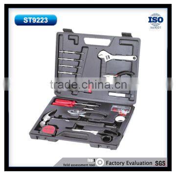 106pcs All hand tools names maintenance hardware tool kit