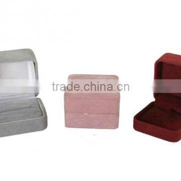 AEP 2013 new style colorful flocking ring jewelry box