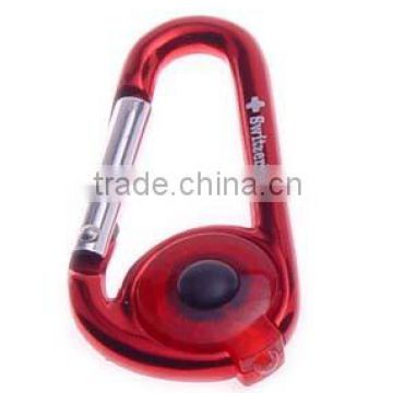 dongguan aluminum carabiner with led