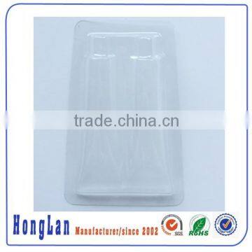 Custom thermoforming blister clamshell tray transparent plastic clamshells