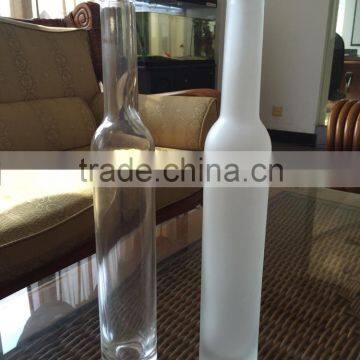 Food Grade Clear Glass Bottle 750ml, Boston Round Vodka Bottle