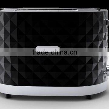 2 slice pop up toaster with diamond shape design/ bun toaster/ bread toaster machine