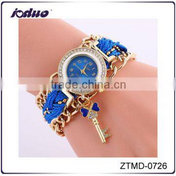 Fashion Heart Key Pendant Watch Wholesale 2016