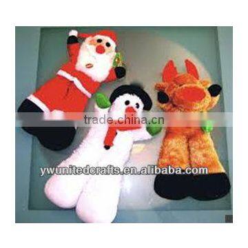 Fashion design High Quality lovely Christmas set plush toy