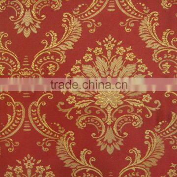 Polyester jacquard fabric for window curtain table cloth and banquet table napkin