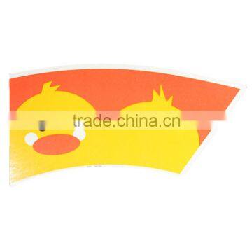 Hangzhou LvYang/GoBest Has video roll to sheet Automatic paper Cup Fan , Paper Box die cutting machine