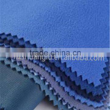 2015 Huzhou high quality 100% polyester mercerized velvet for sportswear