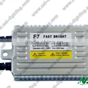 New F7 Fast Bright 12v 70w slim HID Ballast