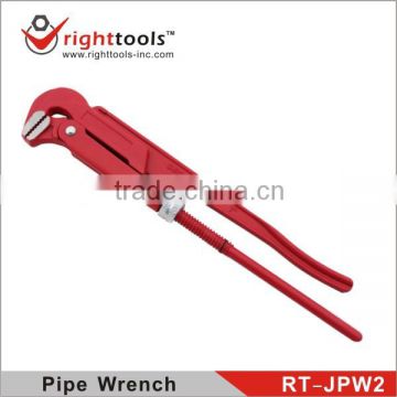 Right Tools 90 degree with Plastic Jaws Pipe Wrench