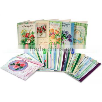 supply high quality festival greeting card for printing