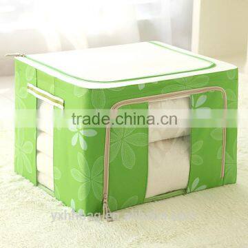 Foldable polyester waterproof storage bag for bedroom