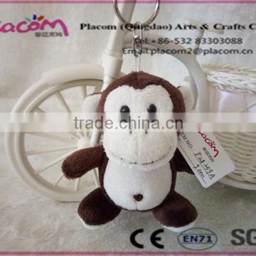 New design Lovely Fashion High quality Customize Promotional gifts and Holiday gift Plush Keychains Monkey