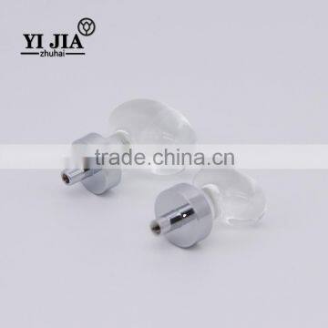 1 2/3 Inch Zinc Alloy Clear Chrome Plated Crystal Knob photo-4