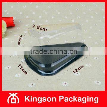 Cake Slice Box, Plastic Triangle Cake Box