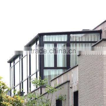 Made in China Aluminum Alloy Prefab Glass House