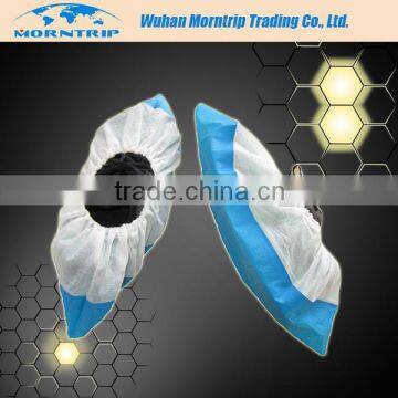 Disposable Medical Shoes Cover With Cpe Coated