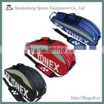 Fashion tennis racket bag for four pieces