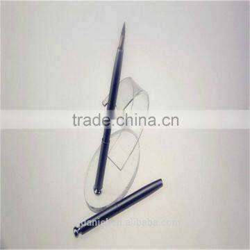 Cherry Shaped Single Brush for Lip Silver Aluminum Makeup Lip Brush photo-2